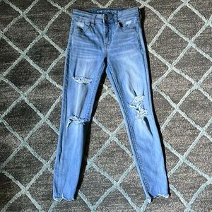 American Eagle Temp-Tech Hi-Rise Jegging, Size 0 Short